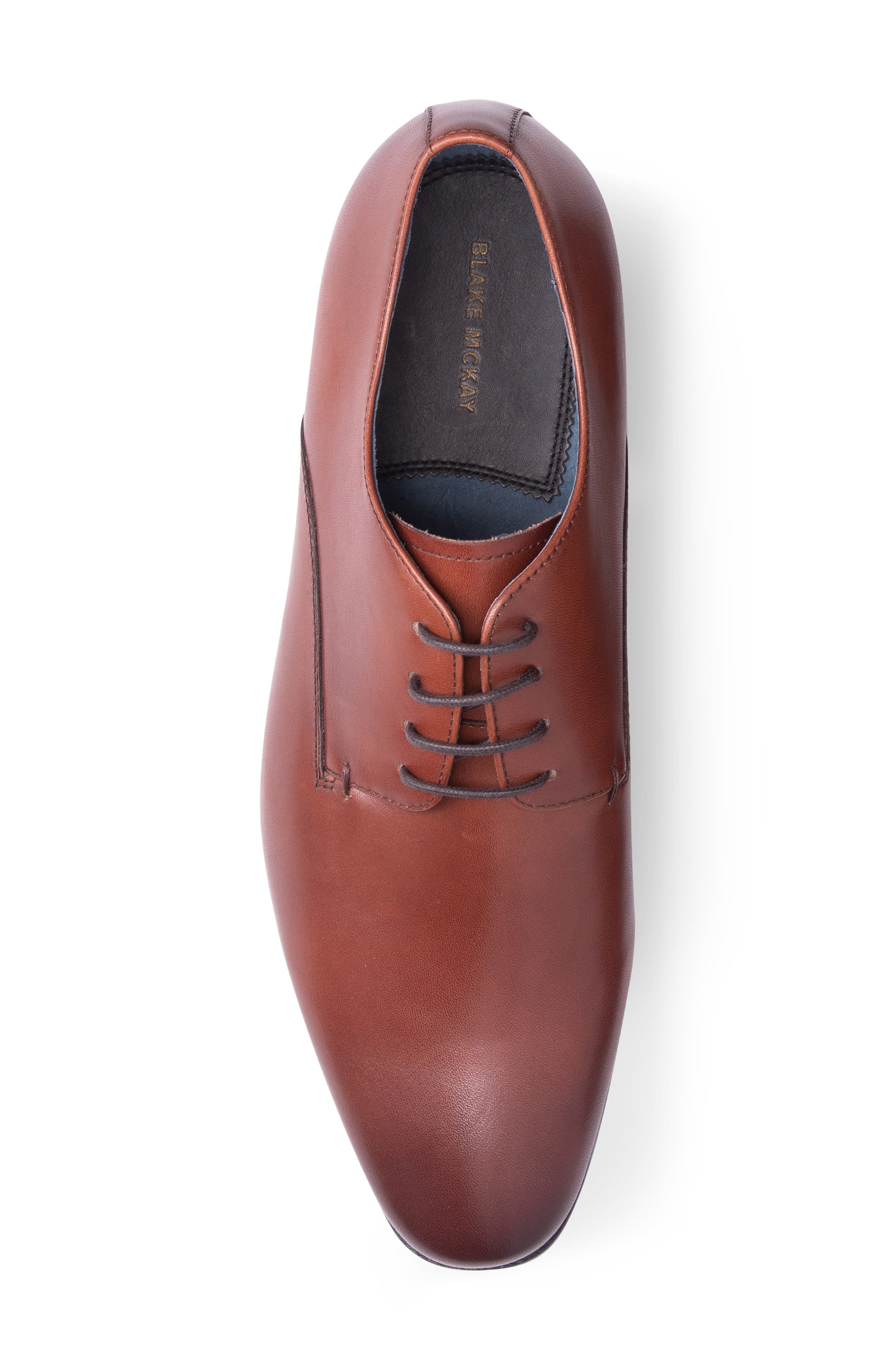 Fairfax Leather Derby, Alternate, color, CHESTNUT