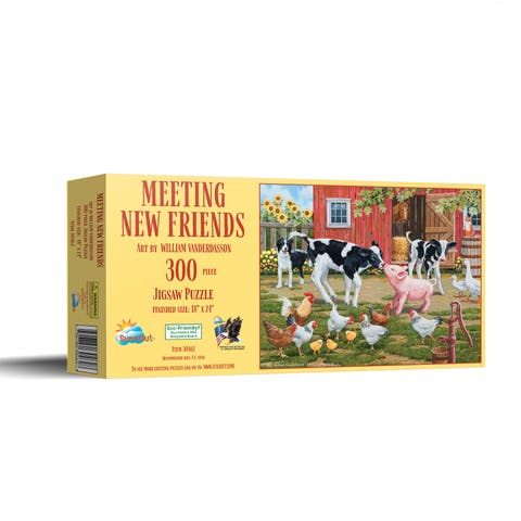 Meeting New Friends 300 piece Jigsaw Puzzle for Adults