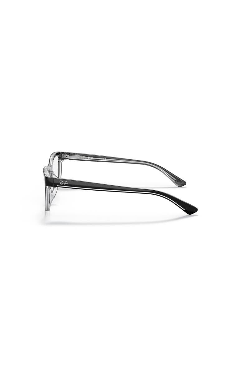 48mm Square optical glasses, Alternate, color, Black
