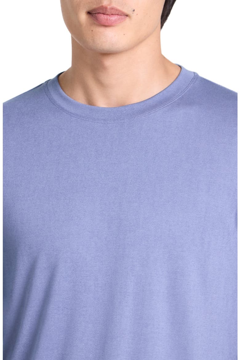 Essential Long Sleeve T-Shirt, Alternate, color, LIGHT DUSK BLUE