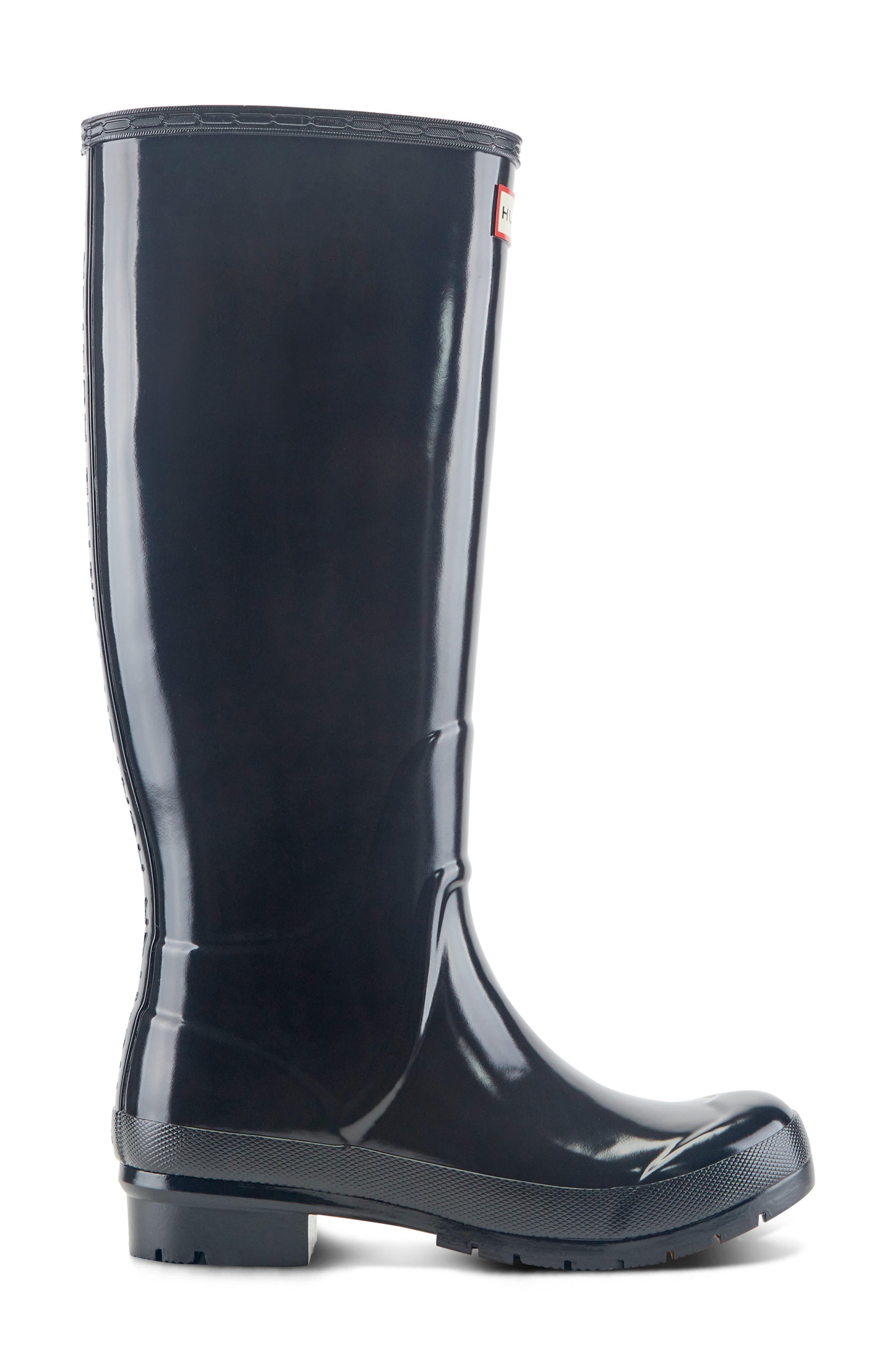 Lily Waterproof Rain Boot, Alternate, color, BLACK 001