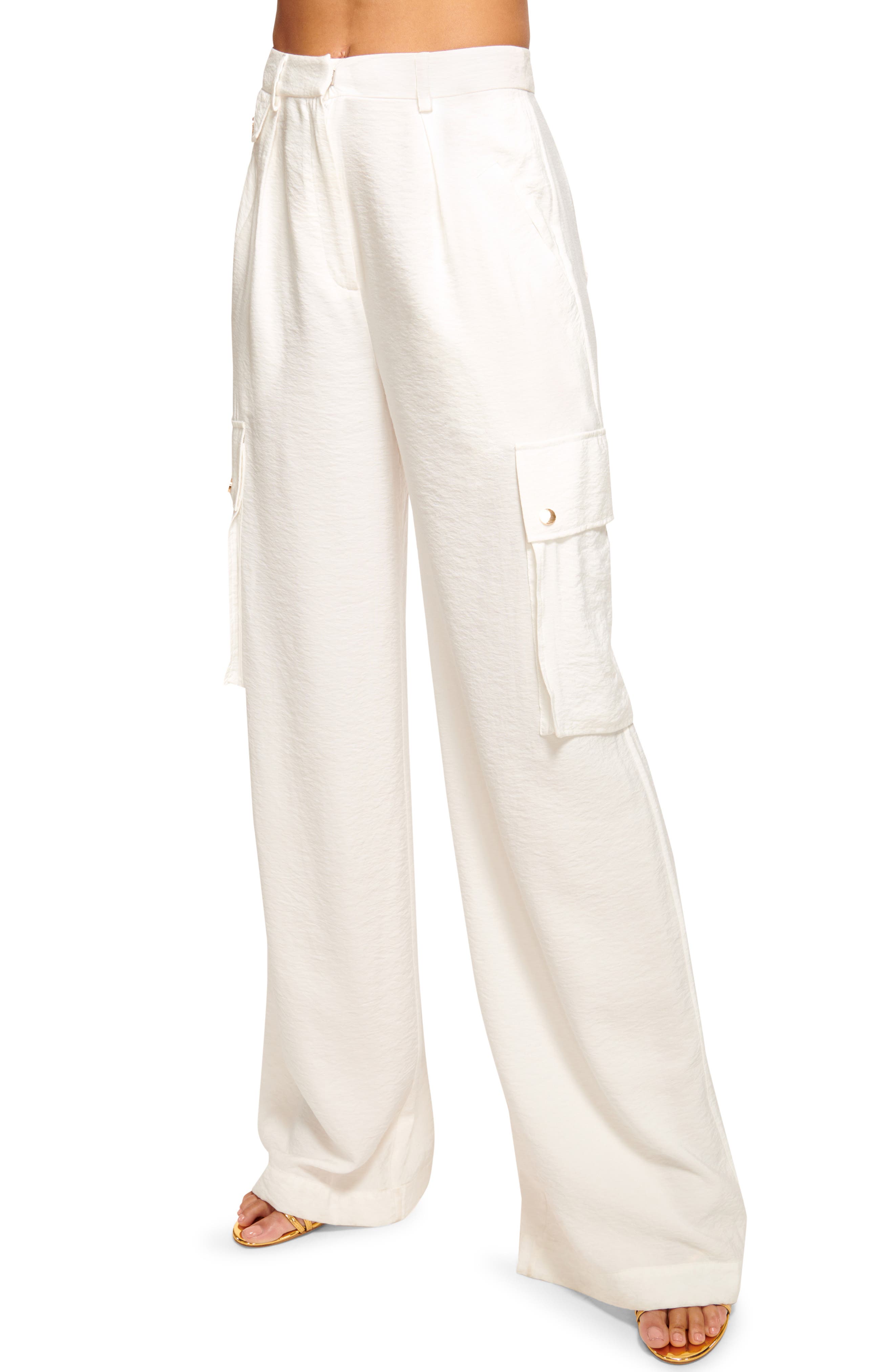 Ramy Brook Emil High Waist Wide Leg Pants