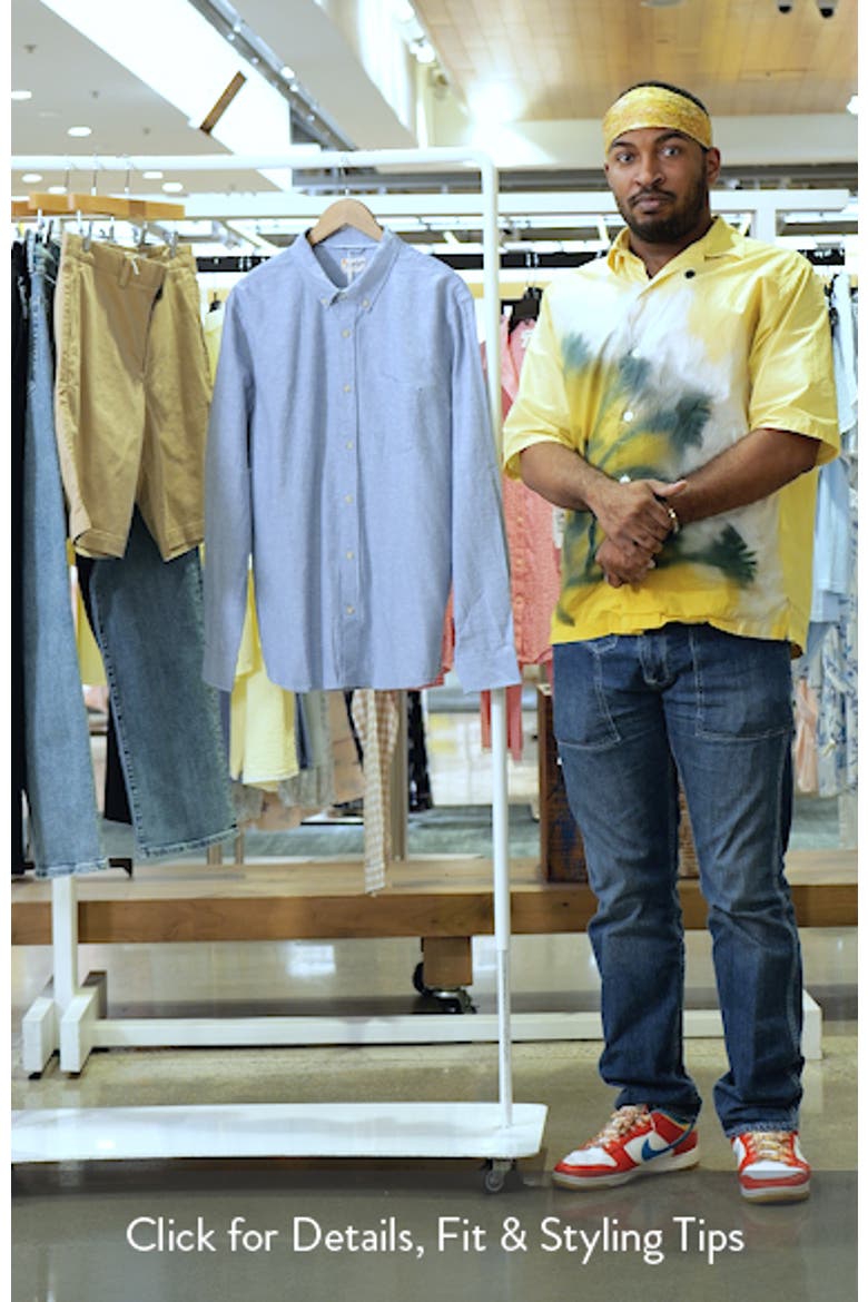 Better-than-Linen Hemp Blend Button-Down Shirt video