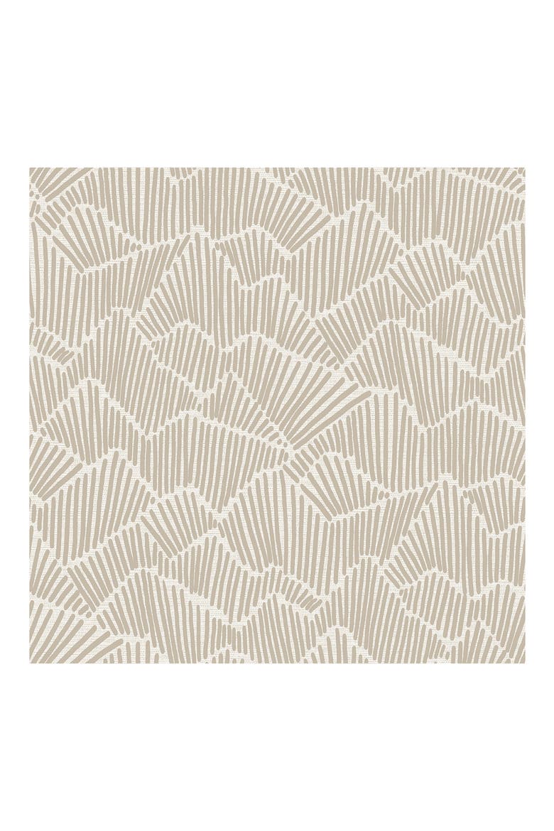 Ridge Valley Peel & Stick Wallpaper, Main, color, NEUTRAL