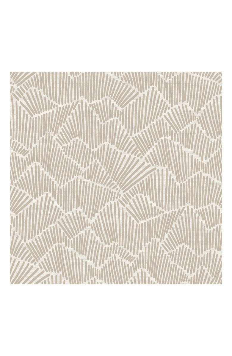 Wallpops Ridge Valley Peel & Stick Wallpaper, Main, color, Neutral