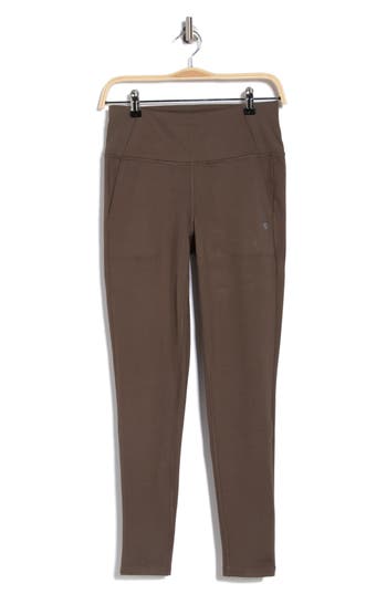 Apana Blissful Pocket Leggings In Metallic