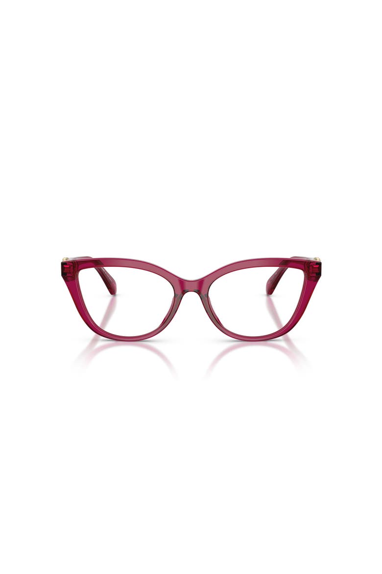 52mm Cat Eye optical glasses, Alternate, color, Violet