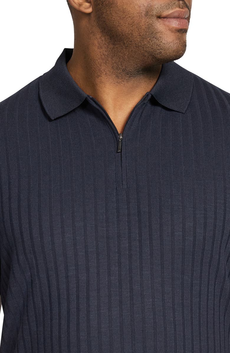 Johnny Bigg Page Rib Quarter Zip Polo, Alternate, color,