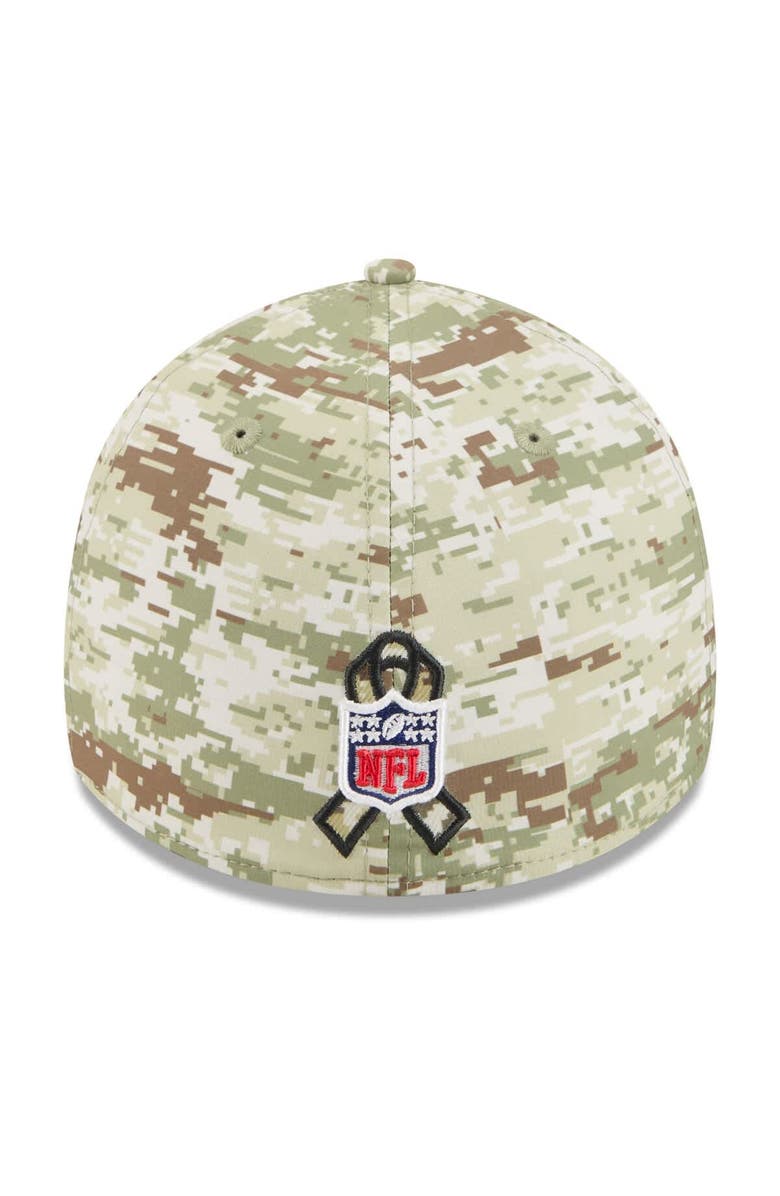 New Era Men's New Era  Camo New England Patriots 2025 Salute to Service 39THIRTY Flex Hat, Alternate, color, Camo
