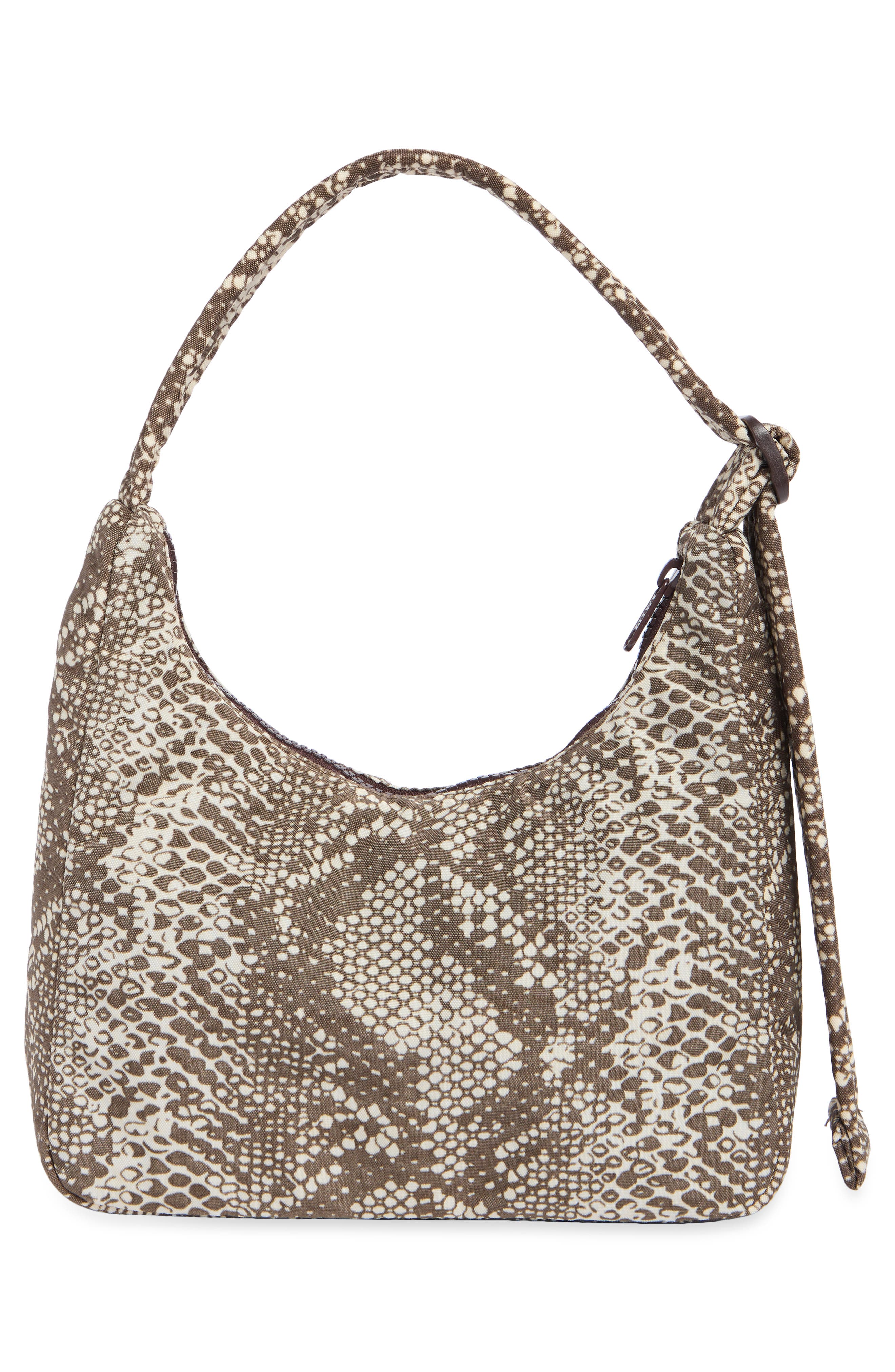 Mini Nylon Shoulder Bag, Alternate, color, SNAKESKIN
