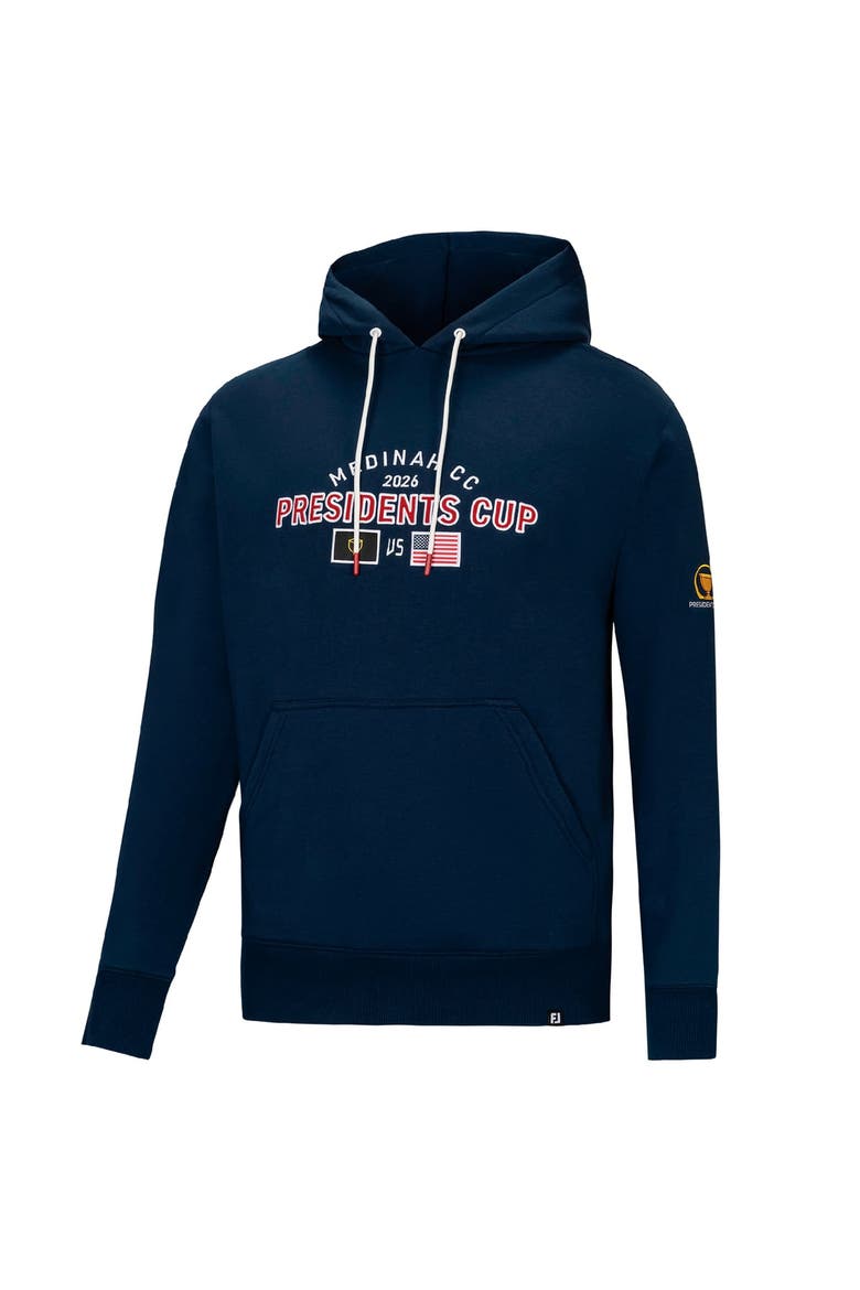 Men's FootJoy  Navy Presidents Cup 2026 President's Cup Hoodie, Alternate, color, Navy