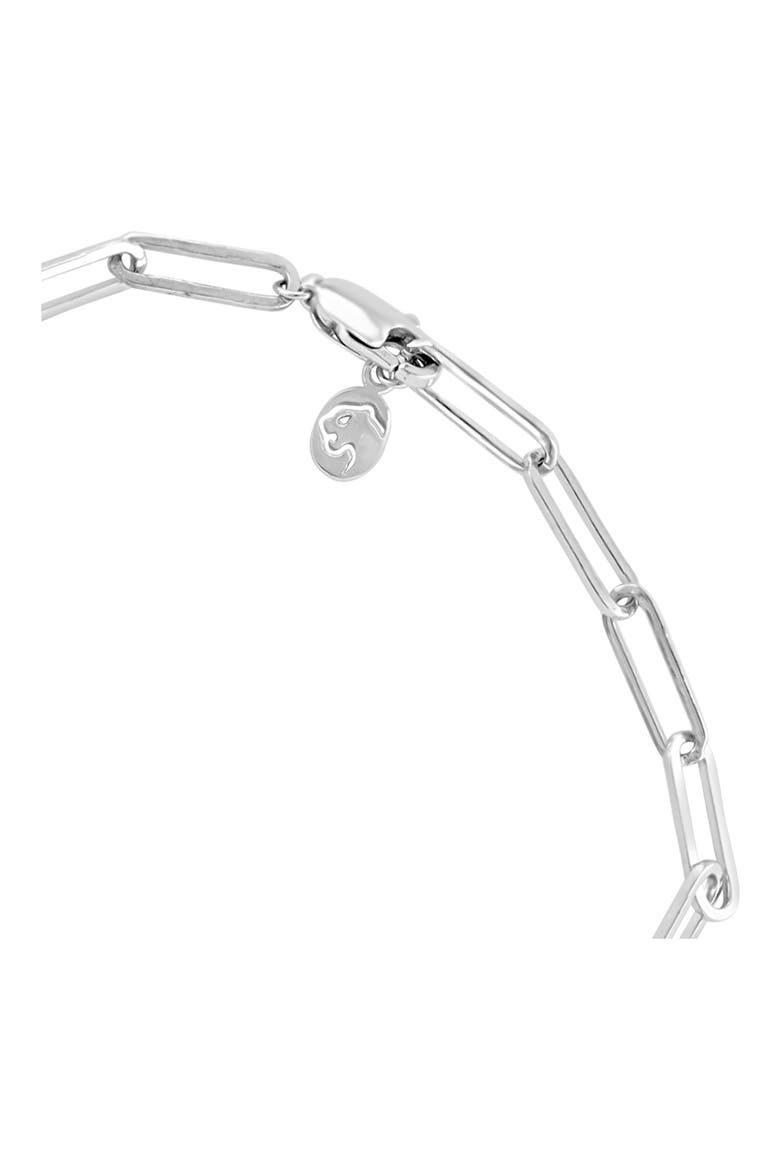 Sterling Silver Diamond Open Heart Bracelet - 0.11 ctw., Alternate, color, WHITE
