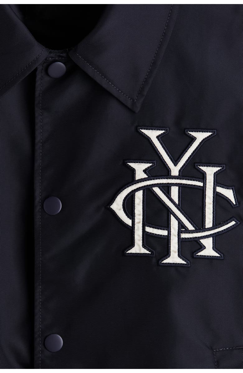 H&M Baseball Jacket, Alternate, color, Navy Blue/Nyc