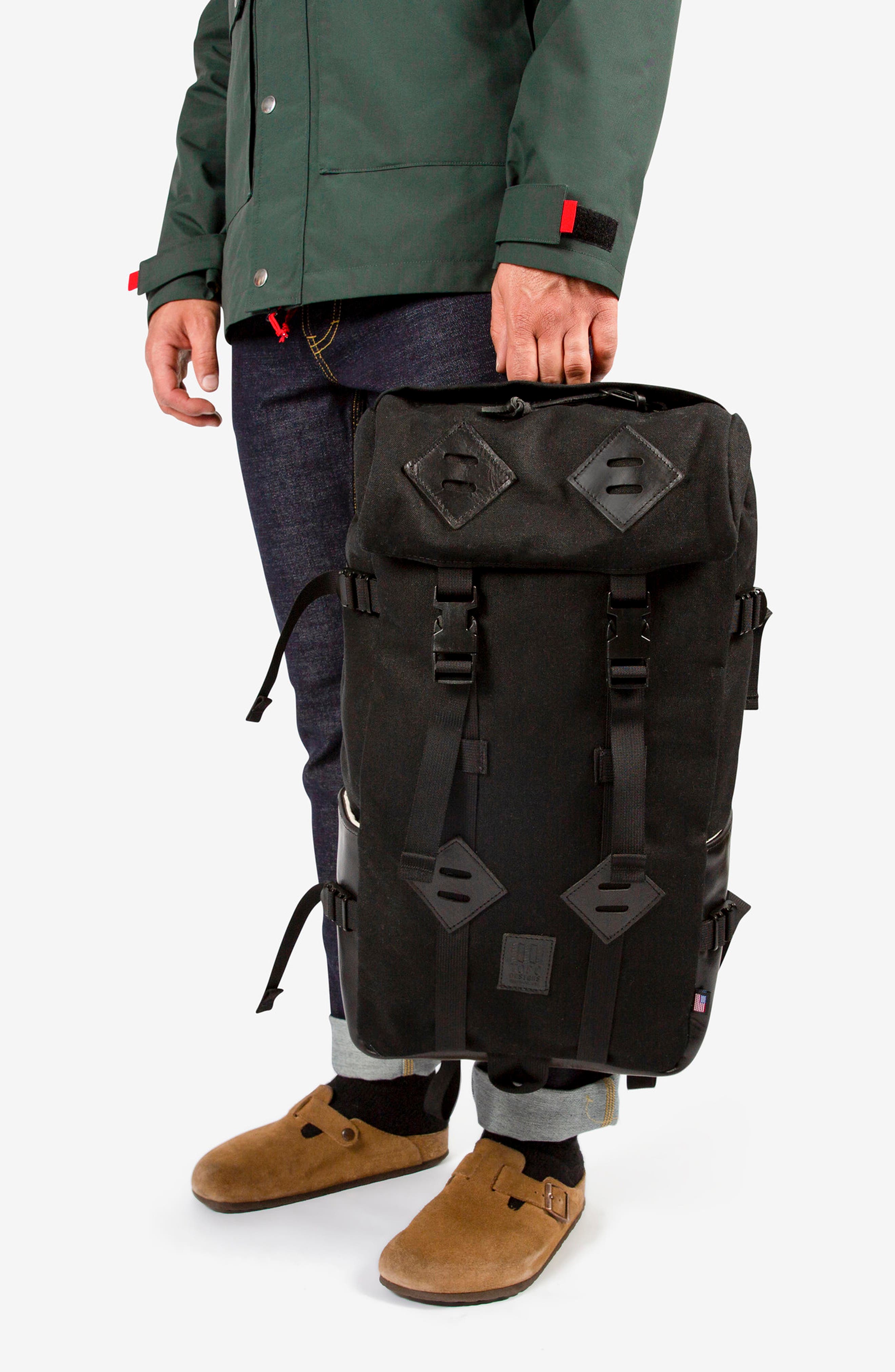 Topo Designs Klettersack Heritage Backpack, Alternate, color, 