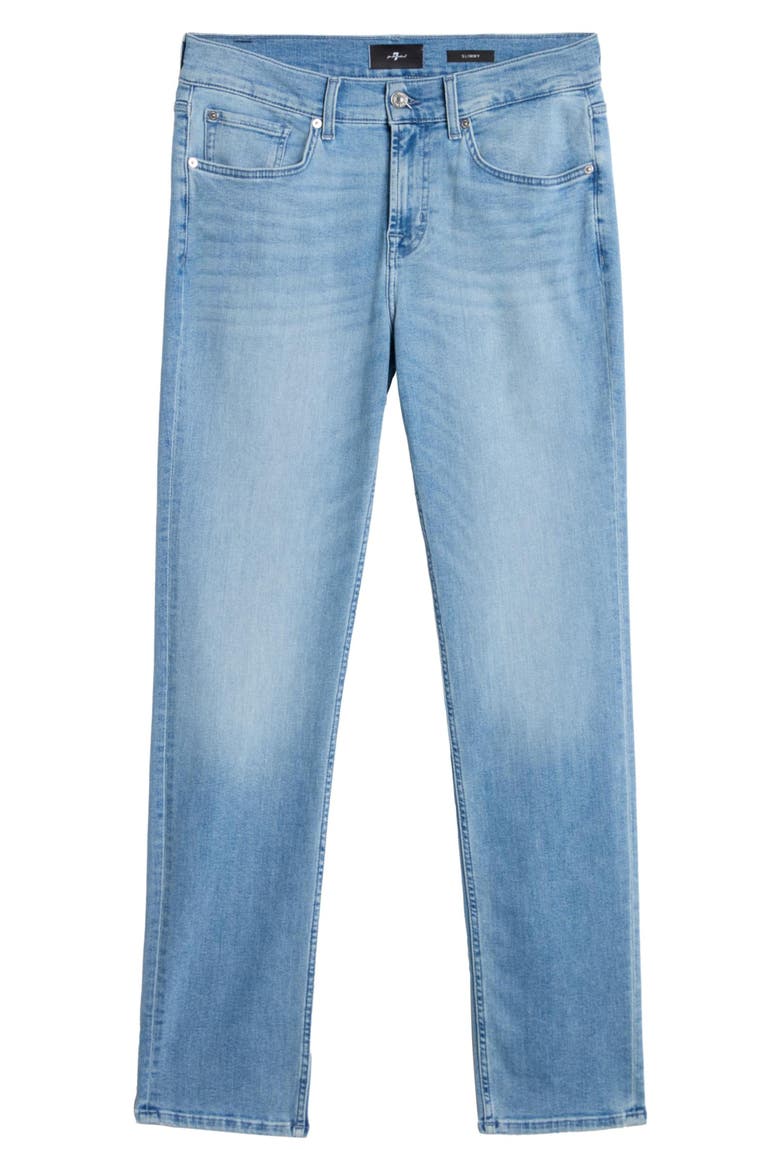 Slimmy Slim Fit Jeans, Alternate, color, FOAM