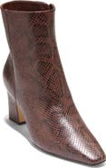 Cole Haan Blanche Leather Snip Toe Bootie