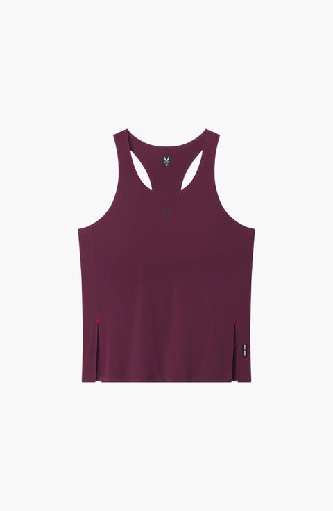 Aerotex Perforated Racerback Run Tank