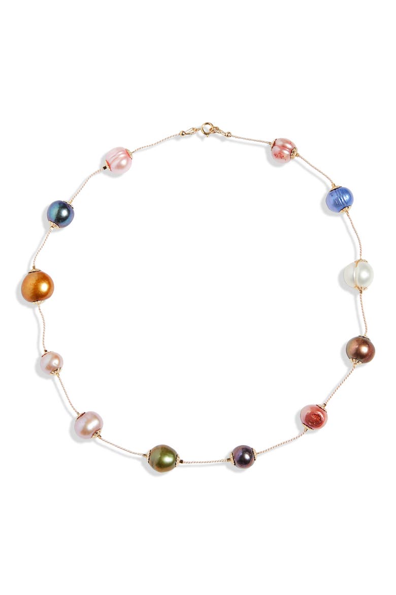 Desnudette Necklace, Main, color, GOLD MULTI