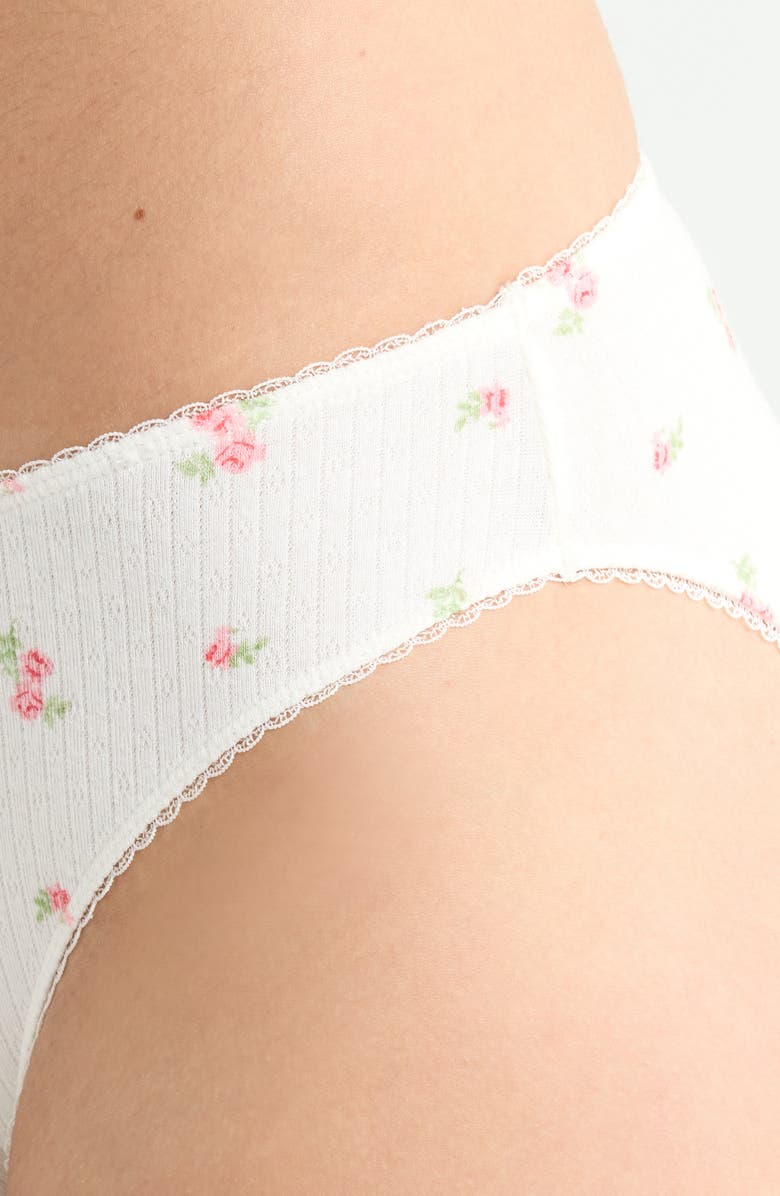 Etam Sleepover Briefs, Alternate, color, Print Ecru Backgr