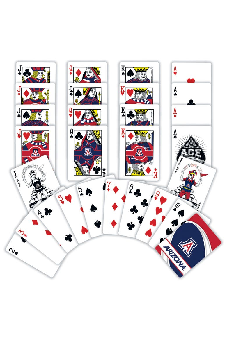 Arizona Wildcats Playing Cards, Alternate, color, Multicolor