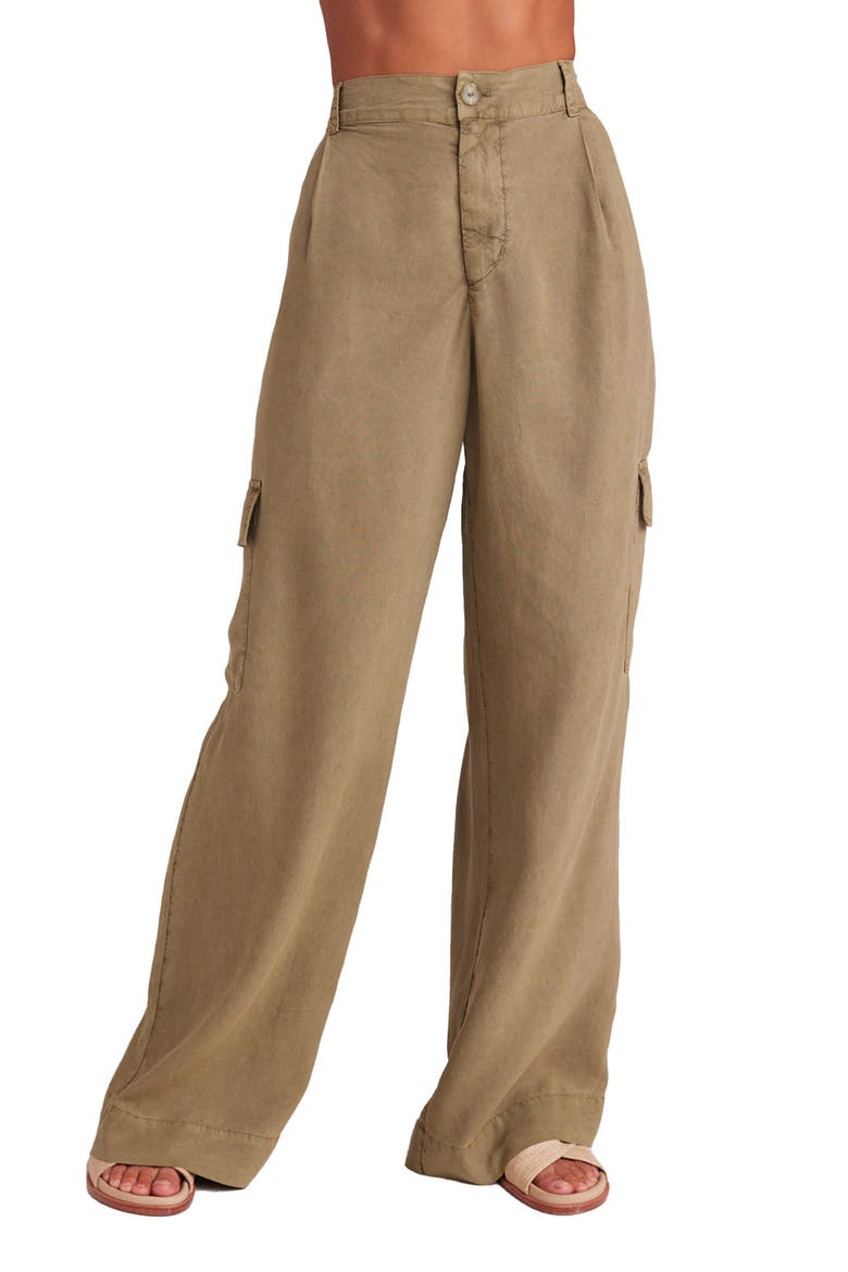 Wide Leg Cargo Pants, Main, color, FRENCH OLIVE