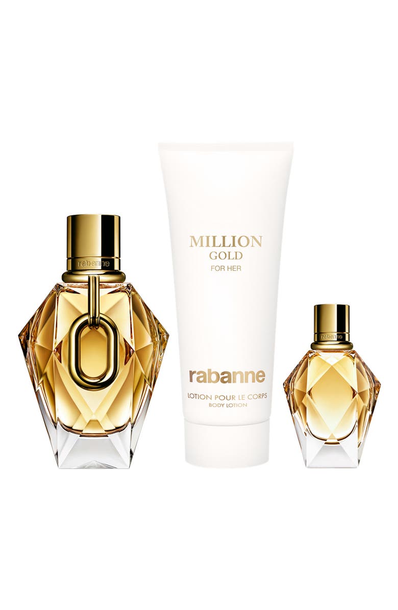 Rabanne Million Gold for Her Eau de Parfum Gift Set $207 Value, Alternate, color, 