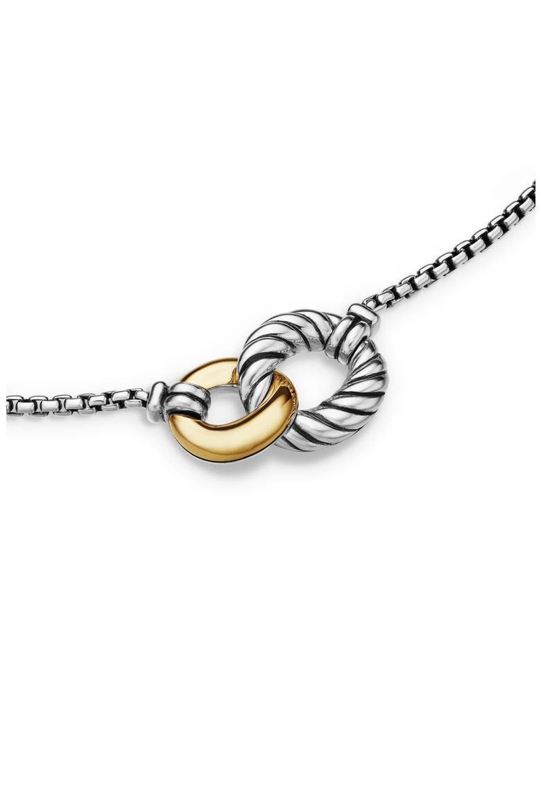 Belmont® Curb Link Necklace, Alternate, color, TWO TONE