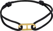 Adornia Men's Anchor Link Cord Bracelet
