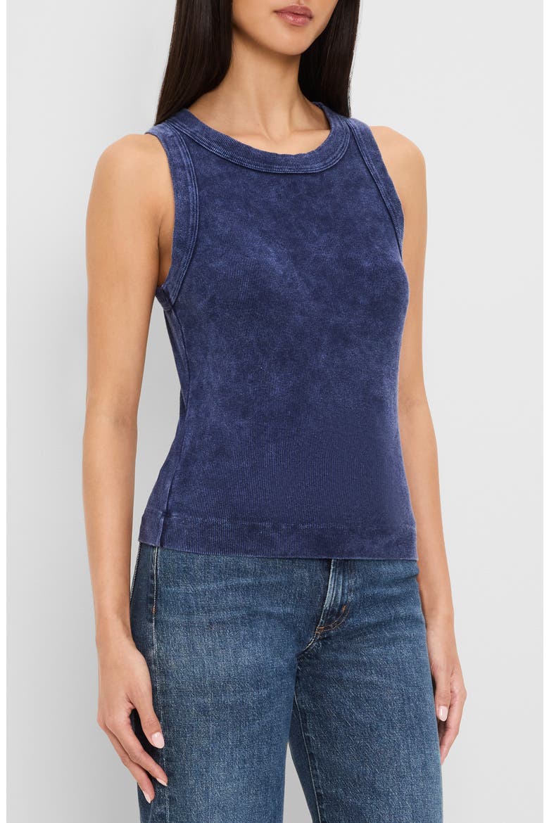 Gina Wide Binding Cropped Tank, Alternate, color, NOCTURNAL