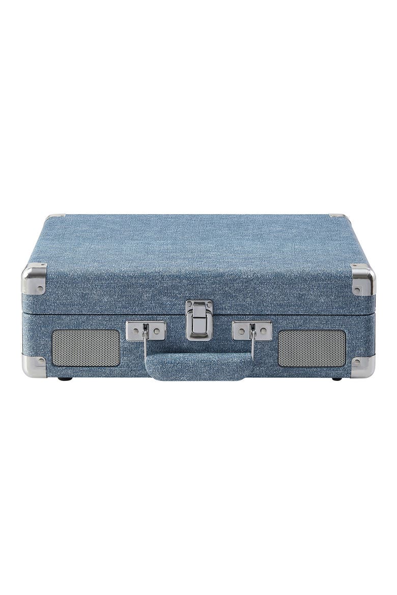 Cruiser Plus Record Player, Alternate, color, WASHED DENIM
