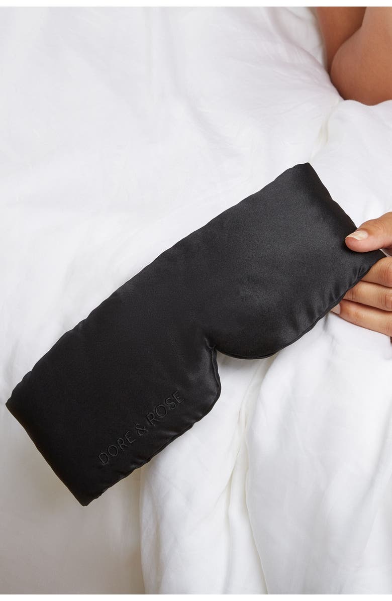 Dore & Rose Deep Sleep Mask, Alternate, color, Black