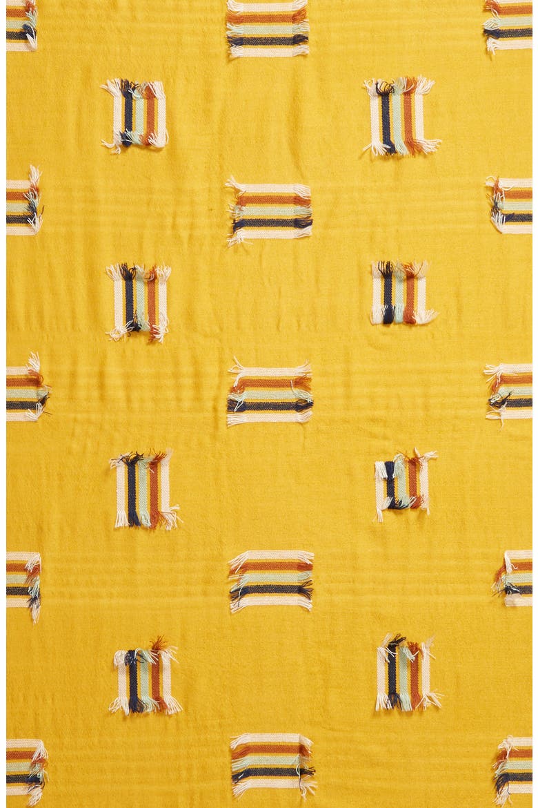 Rainbow Fringe Stripe Scarf, Alternate, color, TUNGSTEN GLOW MULTI