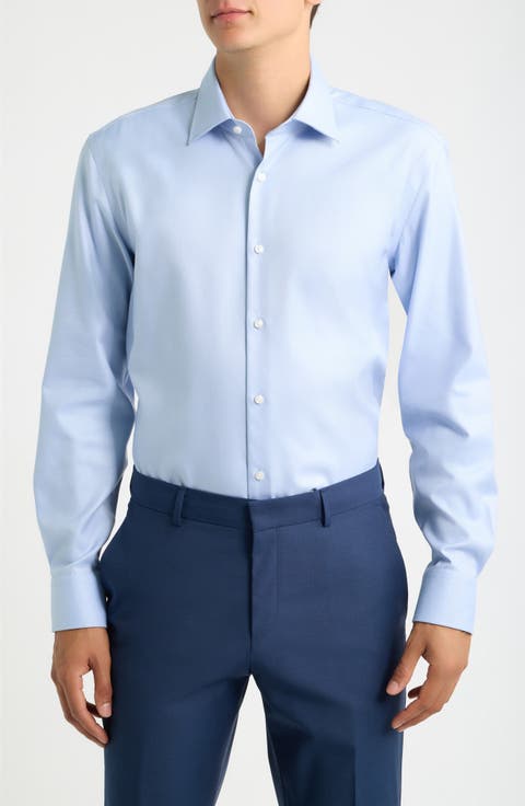 Hank Trim Fit Cotton Shirt