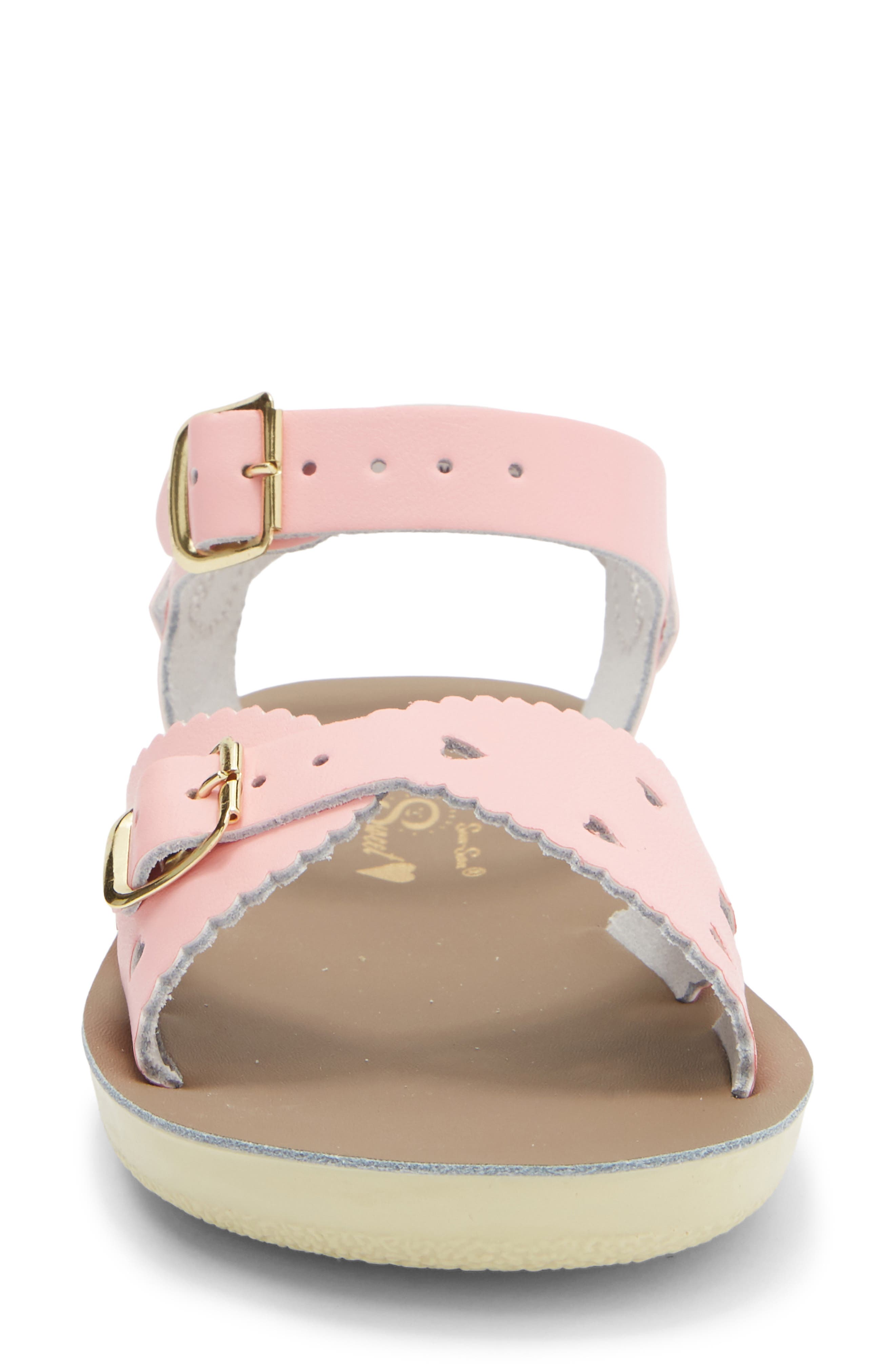 Salt Water Sandals by Hoy Kids' Sun-San Sweetheart Sandal, Alternate, color, Pink
