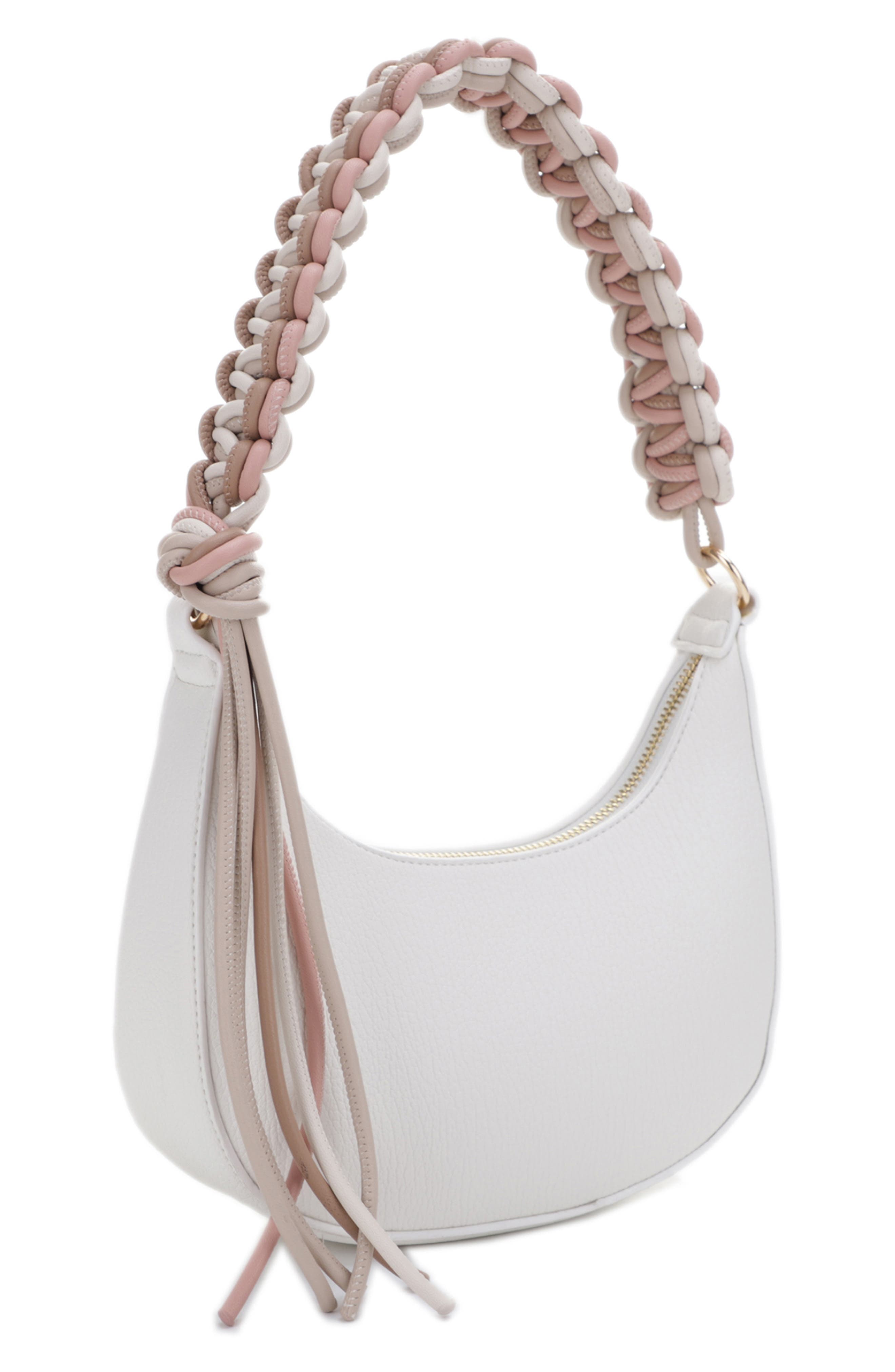 Mali + Lili Leilani Vegan Leather Baguette Shoulder Bag, Alternate, color, 