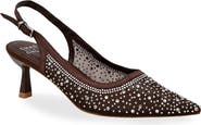 CHASE AND CHLOE Pointed Toe Slingback Pump