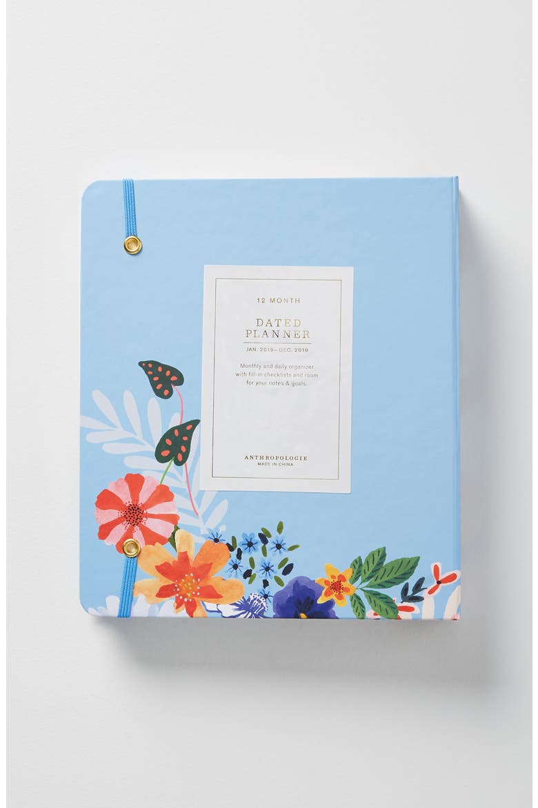Anthropologie Paloma Alice 12-Month Planner, Alternate, color, RED