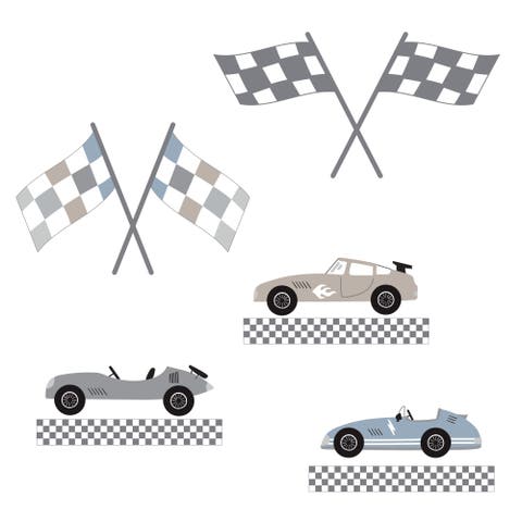 Little Racer Car/Transportation Wall Decals/Stickers