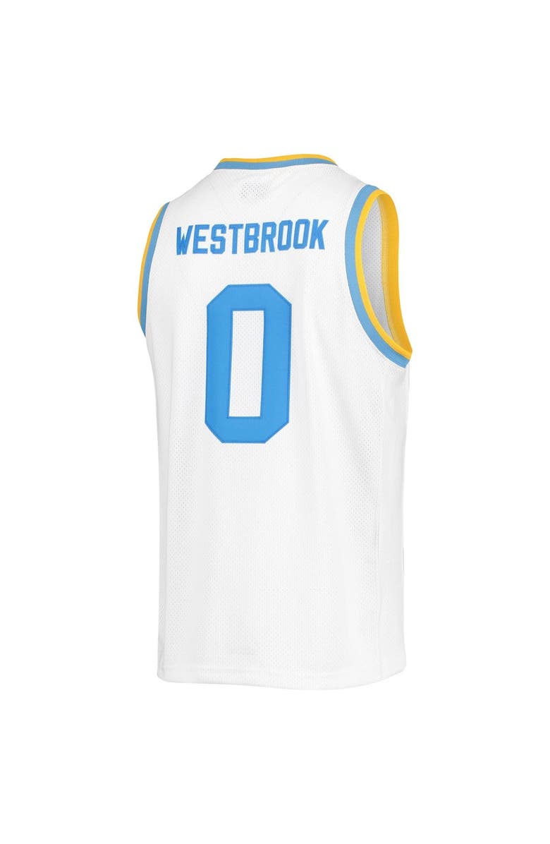 Retro Brand Men's Original Retro Brand Russell Westbrook White UCLA Bruins Commemorative Classic Basketball Jersey, Alternate, color, 