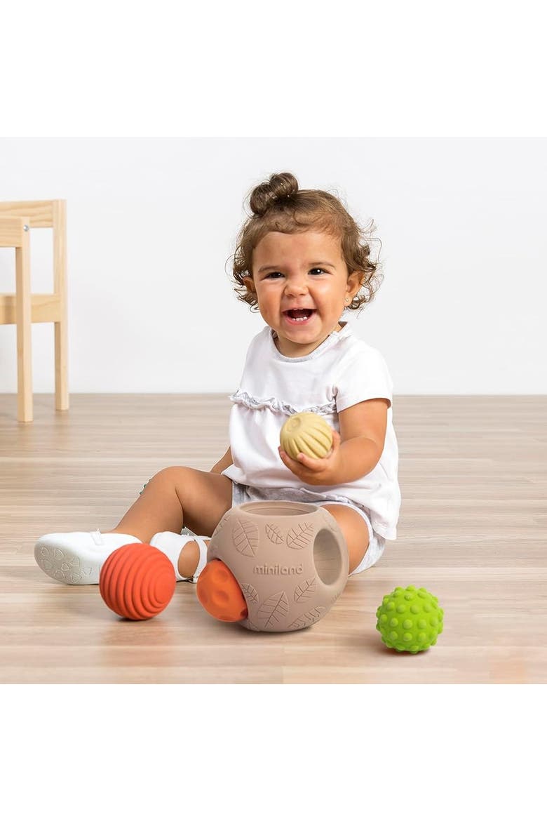 Eco Big Sensory Ball, Alternate, color, Beige Multi