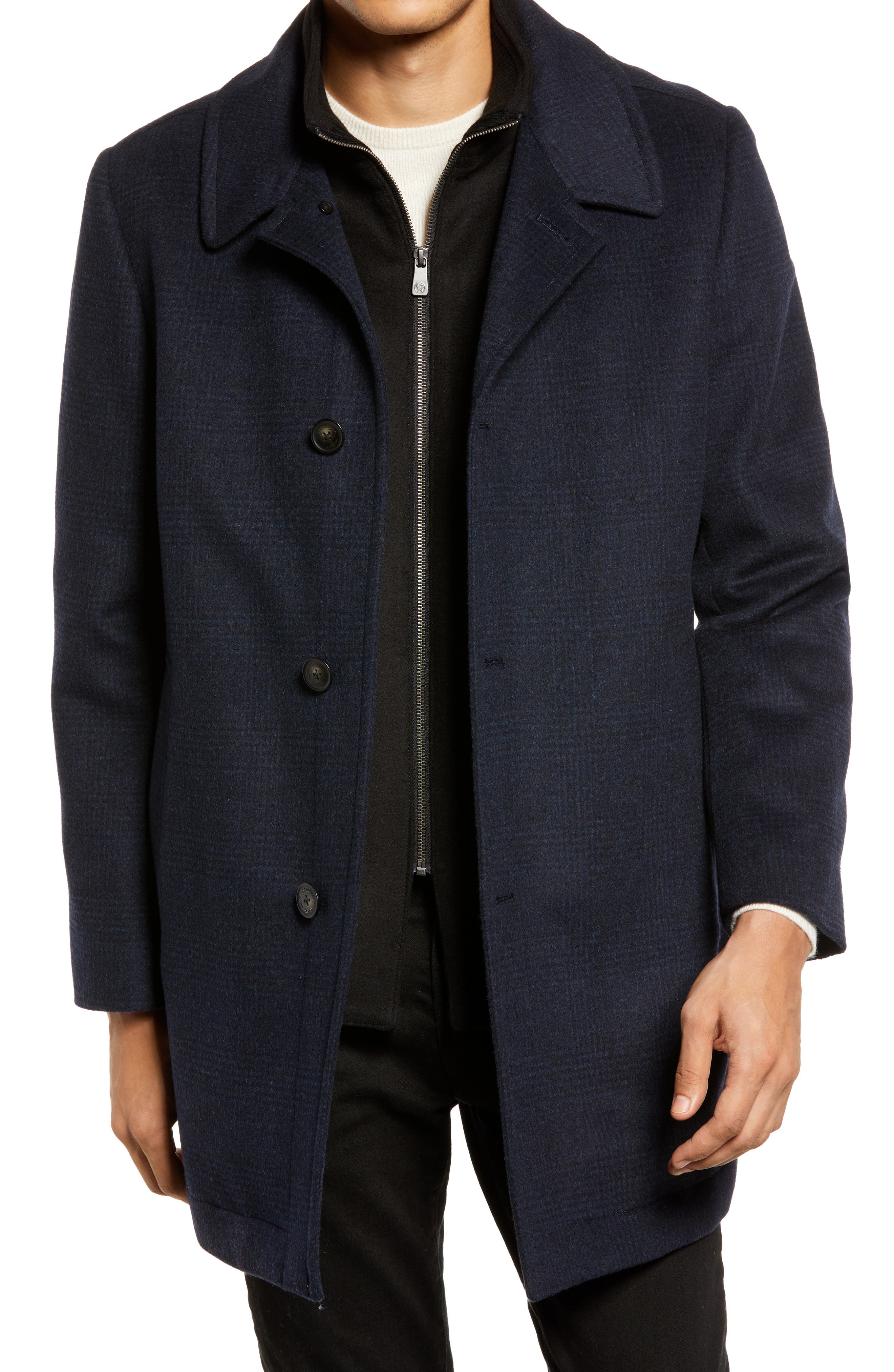 MacBeth Wool Blend Car Coat with Bib - image 3