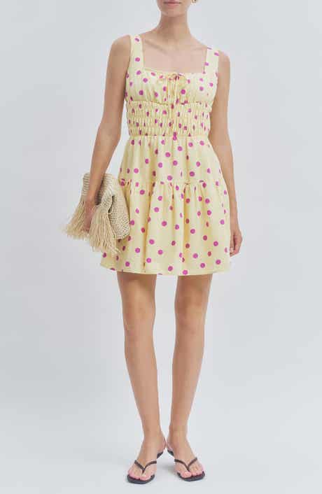 Skye Polka Dot Minidress