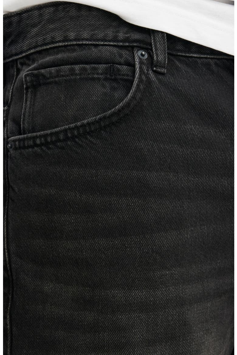 Men's Baggy Denim Short, Alternate, color, Revolve Black