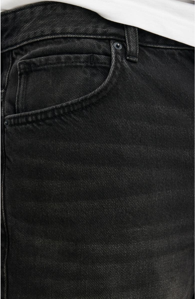 Cotton On Men
s Baggy Denim Short, Alternate, color, Revolve Black