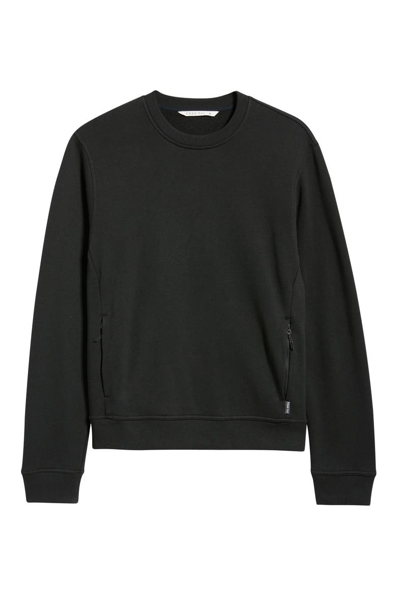 Northcoast Sweatshirt, Alternate, color, BLACK