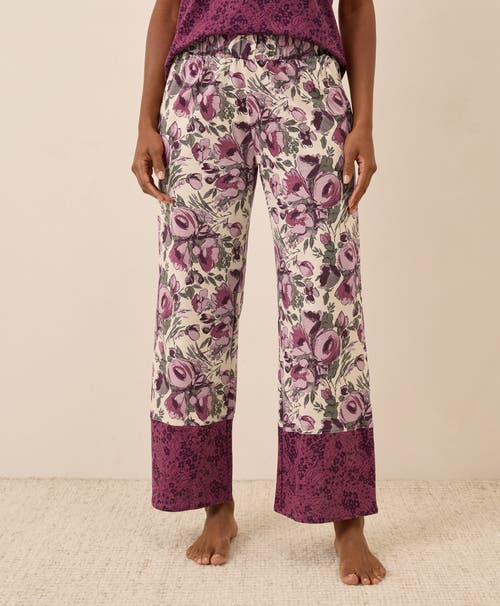 Pact Organic Staycation Sleep Pant In Multi