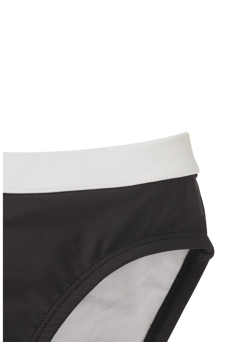 Girls' Bikini Swim Set, Kids, Alternate, color, Black