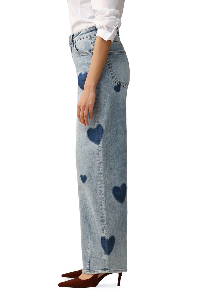 Rosalind High Waist Barrel Leg Jeans, Alternate, color, LIGHT BLUE