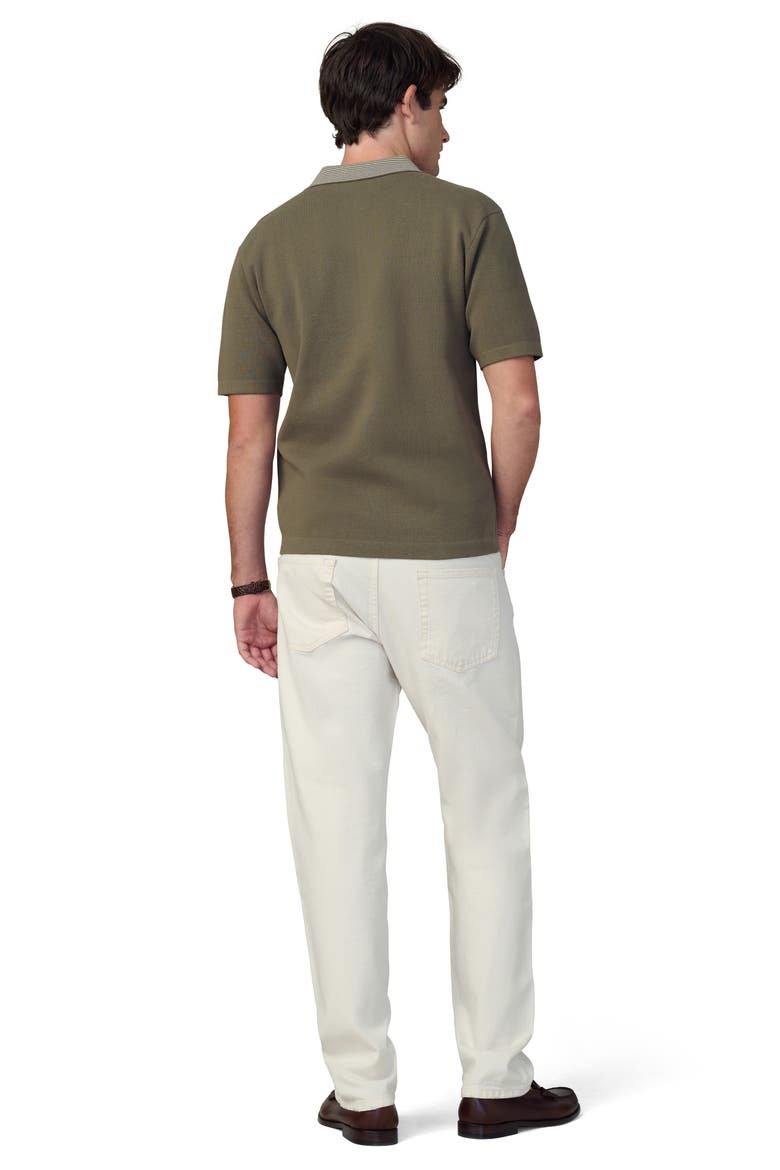 Retro Quarter Zip Polo, Alternate, color, LICHEN