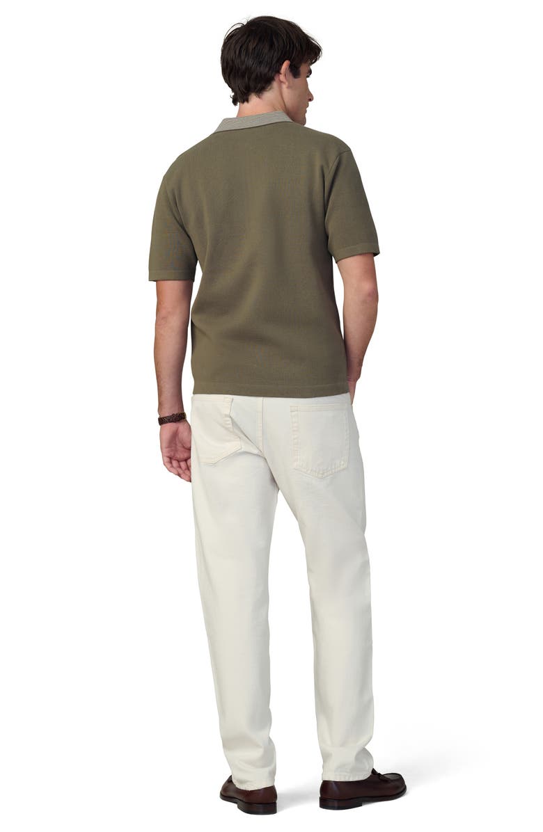 Joe's Jeans Retro Quarter Zip Polo, Alternate, color, Lichen